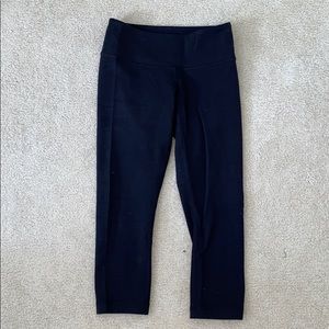 Lululemon cropped wunder under leggings